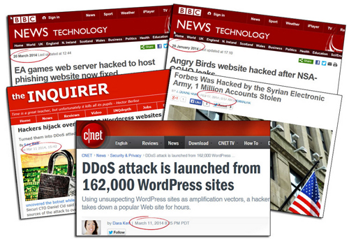 Thousands of websites and blogs are attacked every year! Could your website be next?