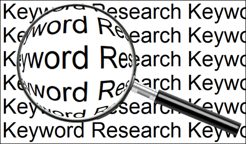 Keyword research illustration