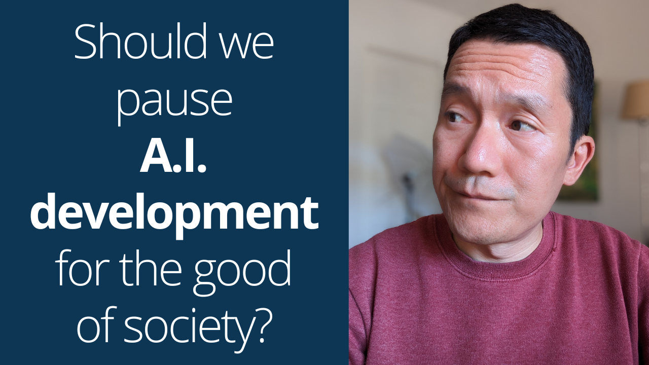 Should we pause AI development? - George Kao