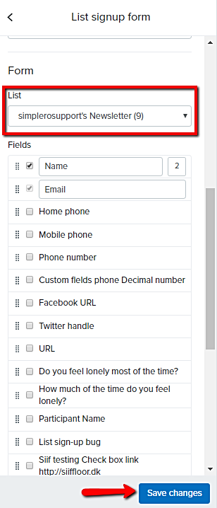 Select_product_for_list_signup_form