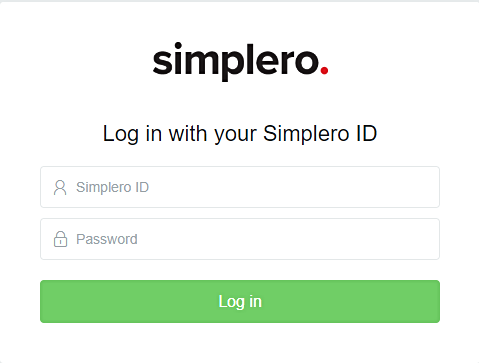 Simplero_login_screen