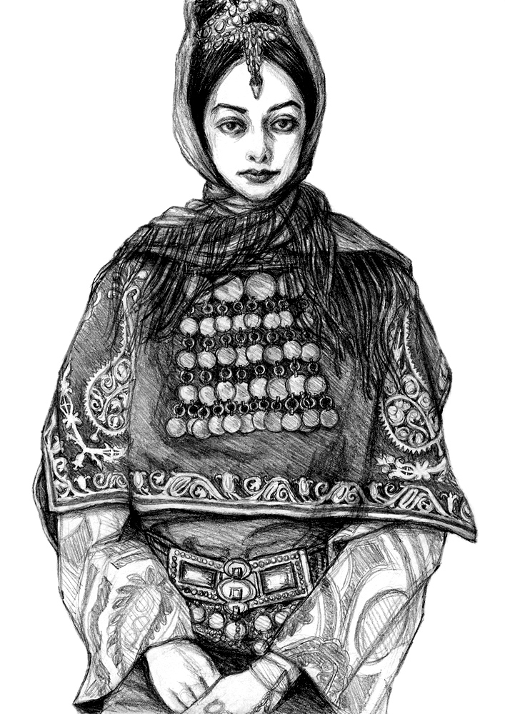 Armenian Costume 02 by Barbra Araujo