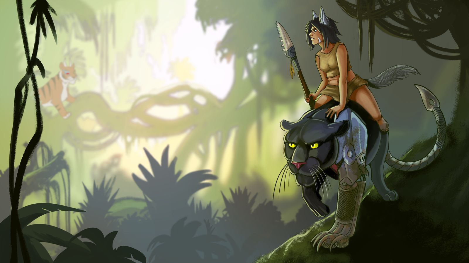 Princess Mowglinoke by Daniela Galidor Chein
