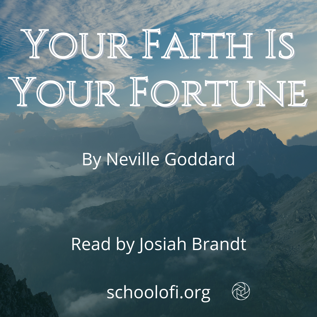 Your Faith Is Your Fortune