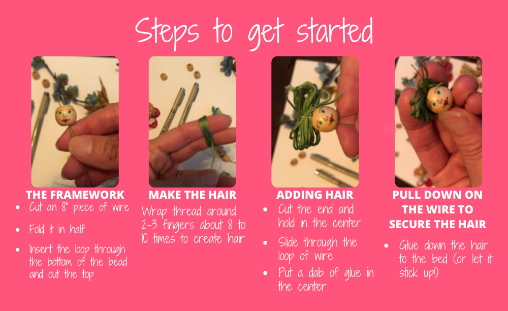 flower fairy hair how to