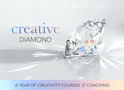 creative diamond banner
