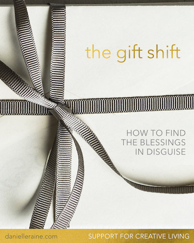 the gift shift blessings in disguise blog post pin