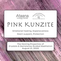 Pink Kunzite Meditation from August 21, 2020