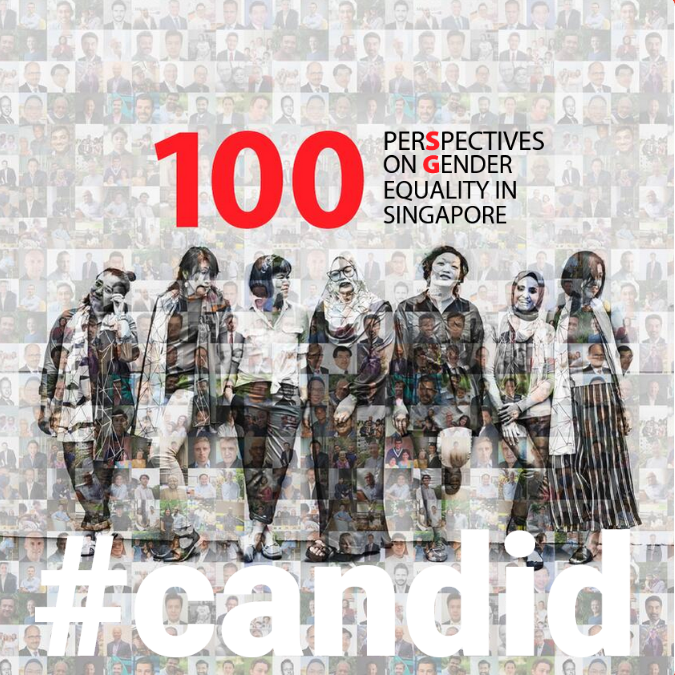 100 perspectives on gender equality in Singapore book cover