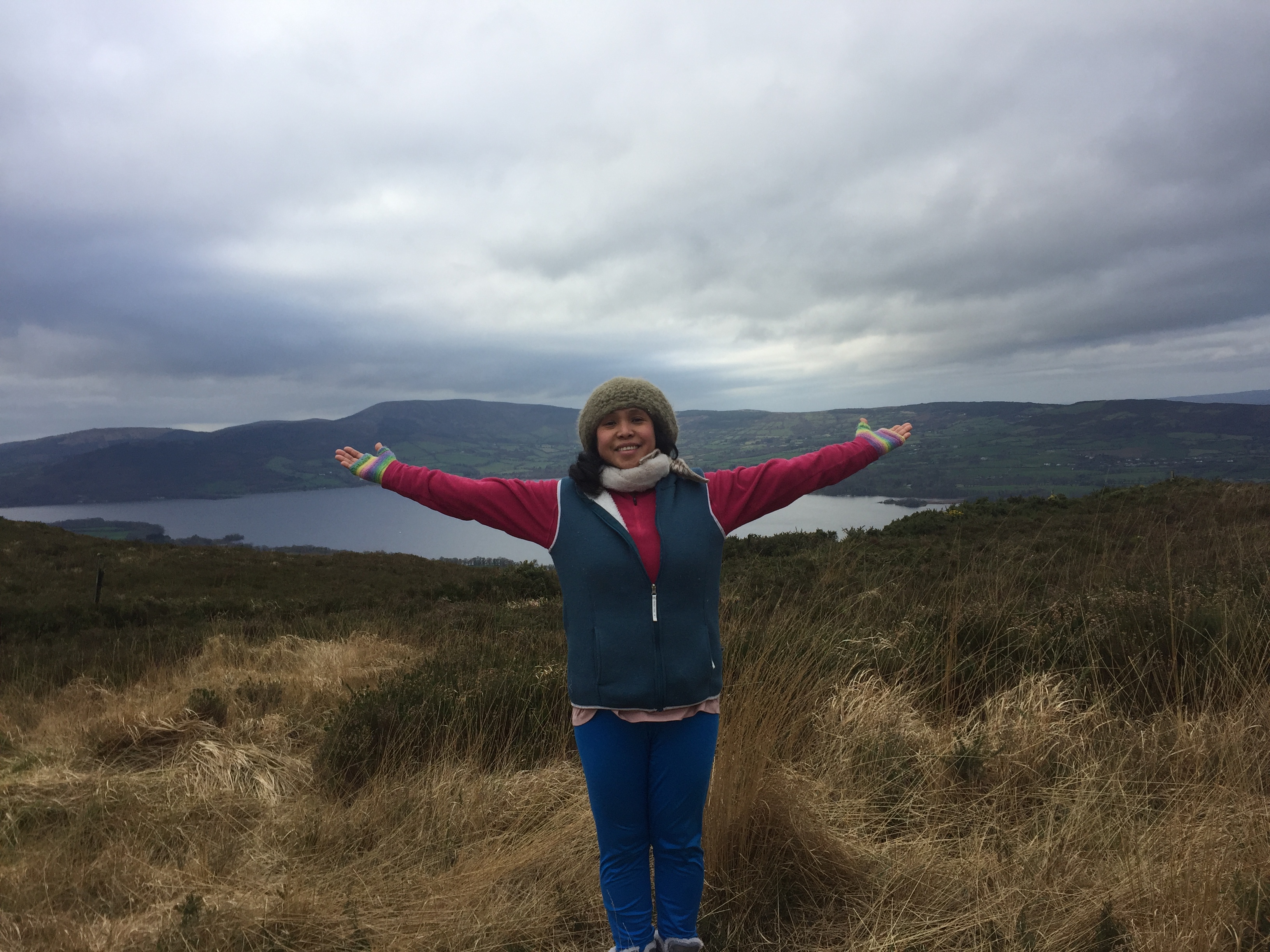 Welcome to Lough Derg - visit me and we can do Eurythmy up the Arra Mountain ranges!