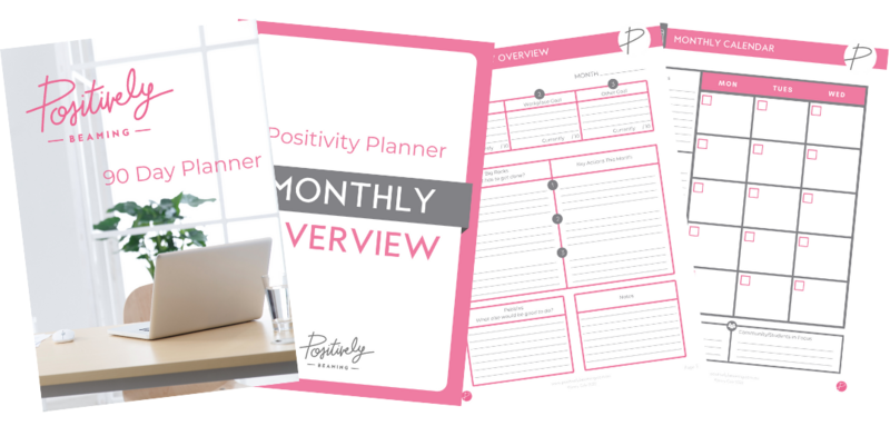 90 Day Planner Pages