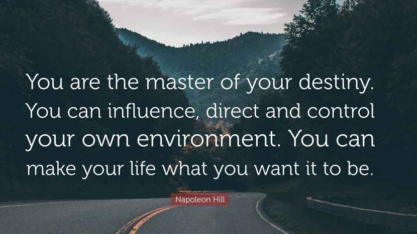Napoleon-Hill-Quote-You-are-the-master-of-your-destiny-You-can