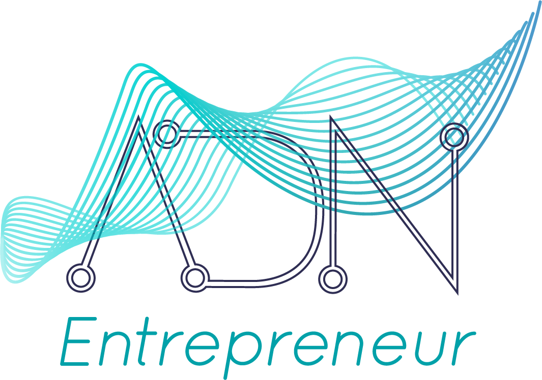 ADN entrepreneur  logo