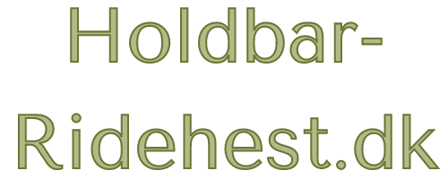 Holdbar Ridehest logo